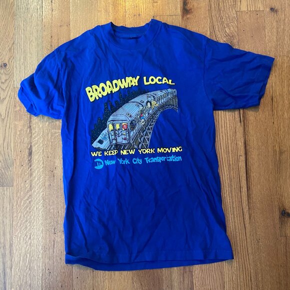 Only NY MTA Broadway Local tee shirt - Picture 1 of 2